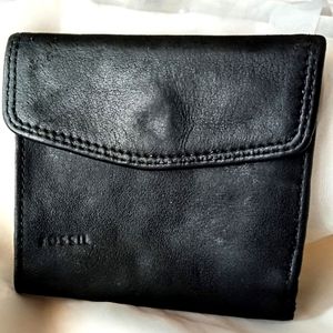 Fossil leather wallet